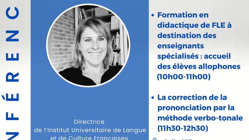 Oμιλίες της καθηγήτριας Bozena Billerey του Ιnstitut Catholique de Toulouse